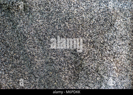 background, texture - surface of a polished slab of gray variegated granite Stock Photo