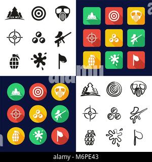 thin,line,outline,simple,basic,freehand,set,vector,illustration,eps,icon,black,white,isolated,concept,web,design,silhouettes,forest,target,mask,face,p Stock Vector