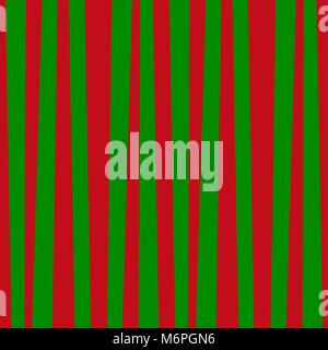 Christmas or new year colored  pattern background with red and green vertical stripes. Vintage retro stripes design. Creative vertical banner. Vector  Stock Vector