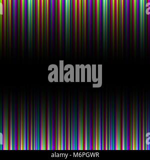colorful gradation striped pattern background with space for text, abstract vector illustration, template. Stock Vector