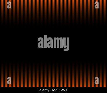 Orange gradation striped pattern background with space for text, abstract vector illustration, template, framework. Stock Vector