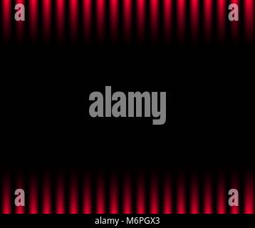 Red gradation striped pattern background with space for text, abstract vector illustration, template, framework. Stock Vector