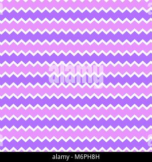 Zigzag pattern. Trendy simple image, illustration. Creative, rich, luxury gradient style in rose, white and lilac colors. Stock Vector