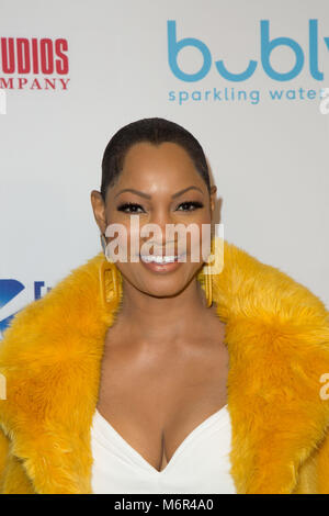 Beverly Hills, USA. 04th Mar, 2018. Garcelle Beauvais attends the Byron Allen's Oscar Gala viewing party to support the Children's Hospital Los Angeles at Beverly Wilshire Hotel on March 4, 2018 in Beverly Hills, California. Credit: The Photo Access/Alamy Live News Stock Photo
