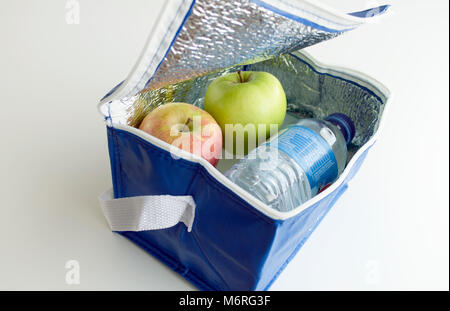 Insulated lunch box Stock Photo