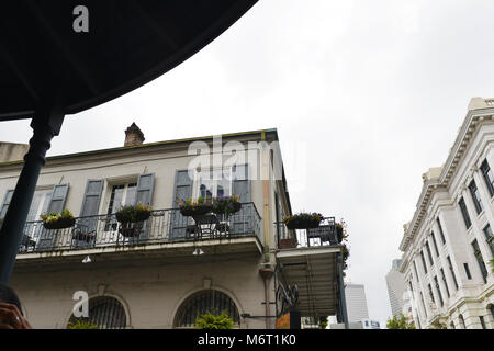 French Quarter in New Orleans, Louisana Stock Photo