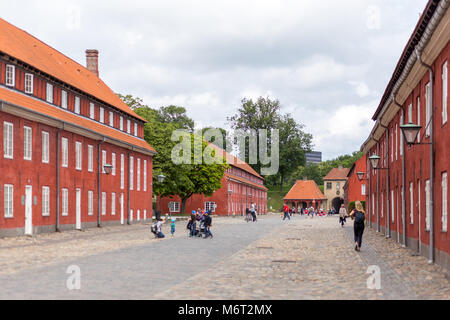 Fortress Kastellet in Copenhagen, Denmark Stock Photo