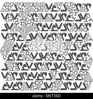 Vector Retro pattern of geometric shapes. Colorful-mosaic-banner. Geometric hipster retro background with place for your text. Retro triangle background Stock Vector