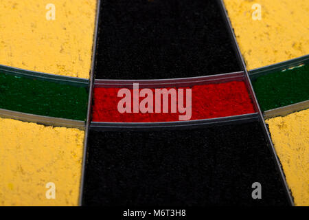 close up of darts board. close, macro Stock Photo