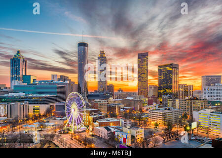 Atlanta, Georgia, USA downtown skyline. Stock Photo