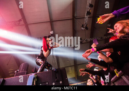 Aqua (Lene Grawford Nystrøm Rasted) on 15.10.1997 in Rotterdam. | usage