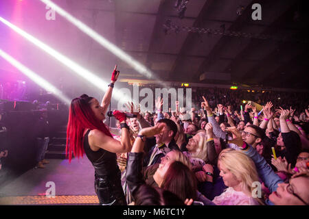 Aqua (Lene Grawford Nystrøm Rasted) on 15.10.1997 in Rotterdam. | usage