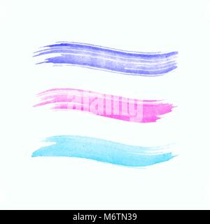 Watercolor stroke Stock Vector