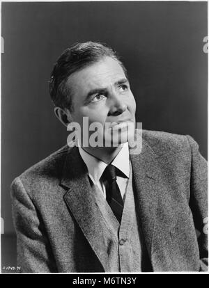 James Mason, Publicity Portrait for the Film, 'North by Northwest', directed by Alfred Hitchcock, MGM, 1959 Stock Photo