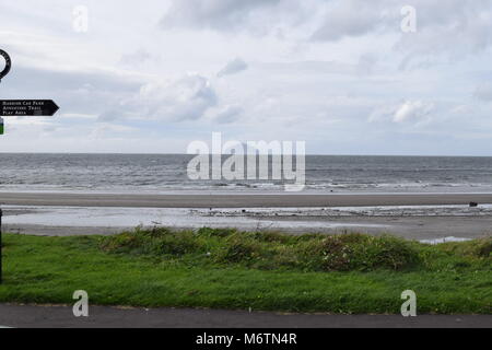 'ailsa craig' 'Scotland' 'rock'. Stock Photo