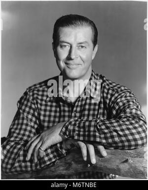 Hollywood film star Ray Milland with his wife Muriel and their two ...