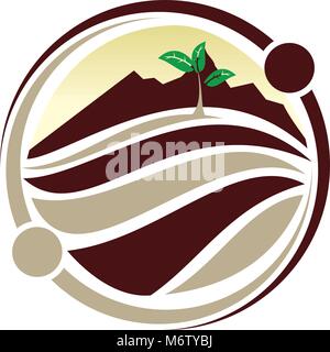 Conservation recycle Logo Design Template Vector Stock Vector