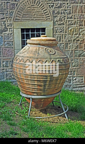 Ankara, Museum of Anatolian Civiluzations, (Anadolu Medeniyetleri Muzesi), Urn, Turkey Stock Photo