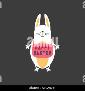 Easter rabbit bunny. Stock Vector
