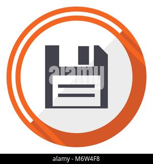 Disk vector icon Stock Vector