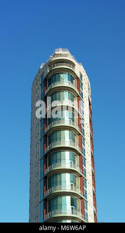 Detail of a modern building, Lisbon, Portugal Stock Photo