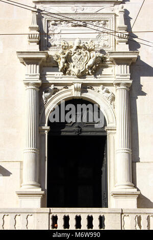 Detail of a door, Lisbon, Portugal Stock Photo