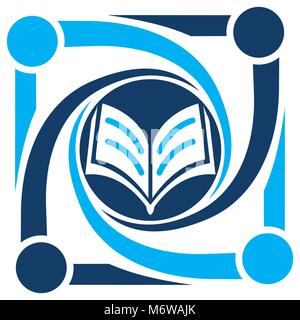 Education Community Logo Design Template Vector Stock Vector