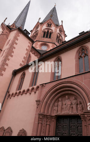 Marienkirche, Gelnhausen, Hessen, Deutschland, Europa Stock Photo