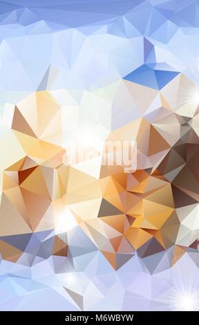 Abstract polygonal background Stock Vector
