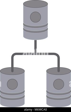 barrels network pyramid icon Stock Vector Image & Art - Alamy