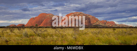 The Olgas (Kata Tjuta) Uluru-Kata Tjuta National park, UNESCO World Heritage Site, Northern Territory, Australia, Pacific Stock Photo