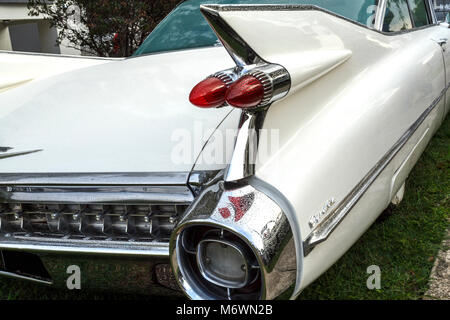 classic 1950s Cadillac sedan coupe deville bullet tail lights