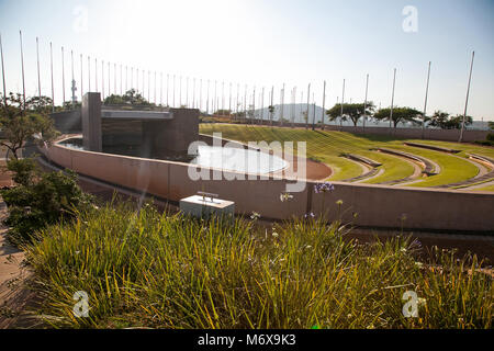 Pretoria, Gauteng, South Africa, 20018/01/10. Freedom Park in Pretoria, South Africa. Freedom Park Heritage Site. Stock Photo