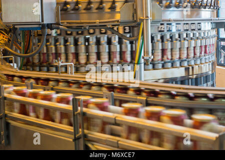 Yuengling brewery factory tour Pottsville, PA Stock Photo