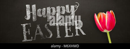 Composite image of easter greeting Stock Photo