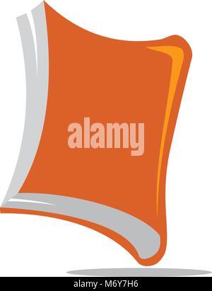 Dynamic Book Logo Design Template Vector Stock Vector
