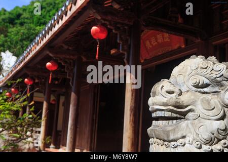 Tam Thai Pagoda on Nhuy Son Mountain, Da Nang, Vietnam Stock Photo