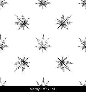 Marijuana leaf outline Stock Vector Art &amp; Illustration, Vector Image ...