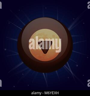 Magic ball Stock Vector