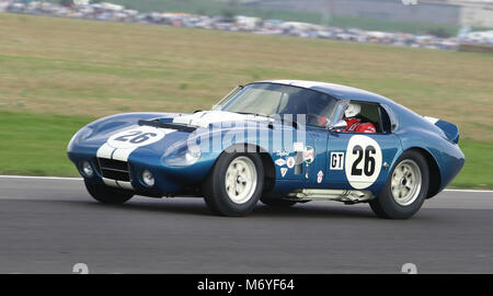 Shelby Cobra Daytona Coupe at the Goodwood Revival meeting in 2004 Stock Photo