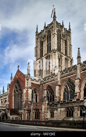 England, East Riding of Yorkshire, Kingston upon Hull city, the Princes street, typical georgian style Stock Photo