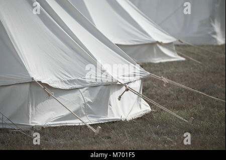 Old fashioned tent Stock Photo