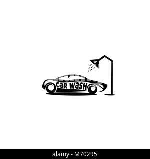 Minimal Logo Car Wash Vector Illustration Stock Vector Image Art Alamy