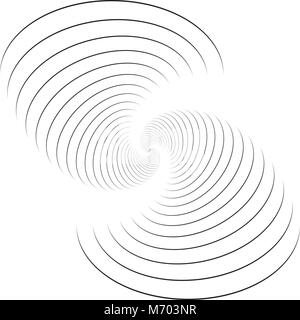 Sound Vortex Stock Vector