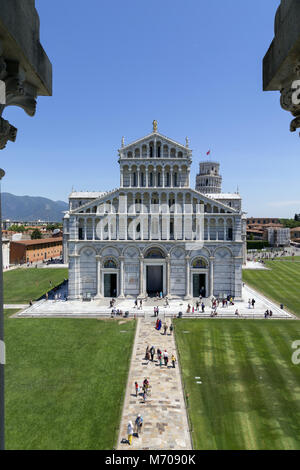 Cathedral of Our Lady of the Assumption, Duomo, Piazza Dei Miracoli, Pisa, Italy Stock Photo