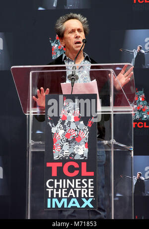 Hollywood, CA, USA. 7th Mar, 2018. 07 March 2018 - Hollywood, California - Brian Grazer. Lionel Richie Hand and Footprint Ceremony held at TCL Chinese Theatre. Photo Credit: F. Sadou/AdMedia Credit: F. Sadou/AdMedia/ZUMA Wire/Alamy Live News Stock Photo