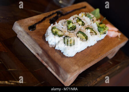 Vegetarian / Vegan Roll Stock Photo