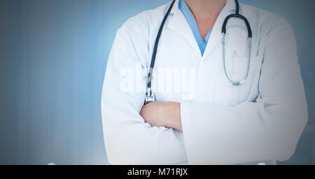 Doctor with arms folded Stock Photo