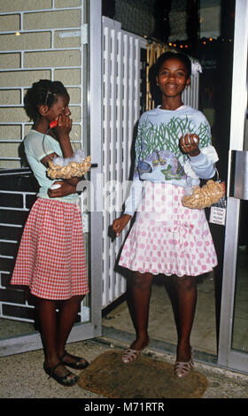 Half Way Tree Bar, Kingston, Jamaica Stock Photo