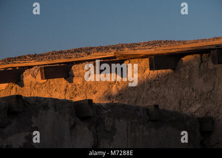 Former Chacabuco nitrate office in northern Chile Stock Photo